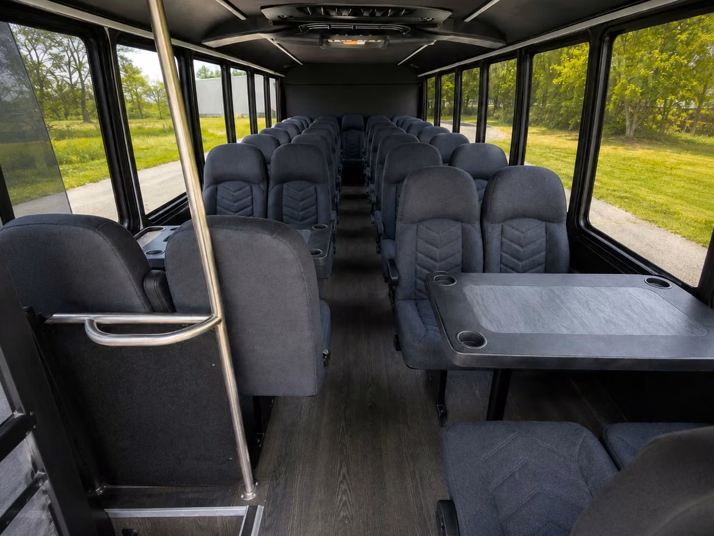 18 passenger minibus inside