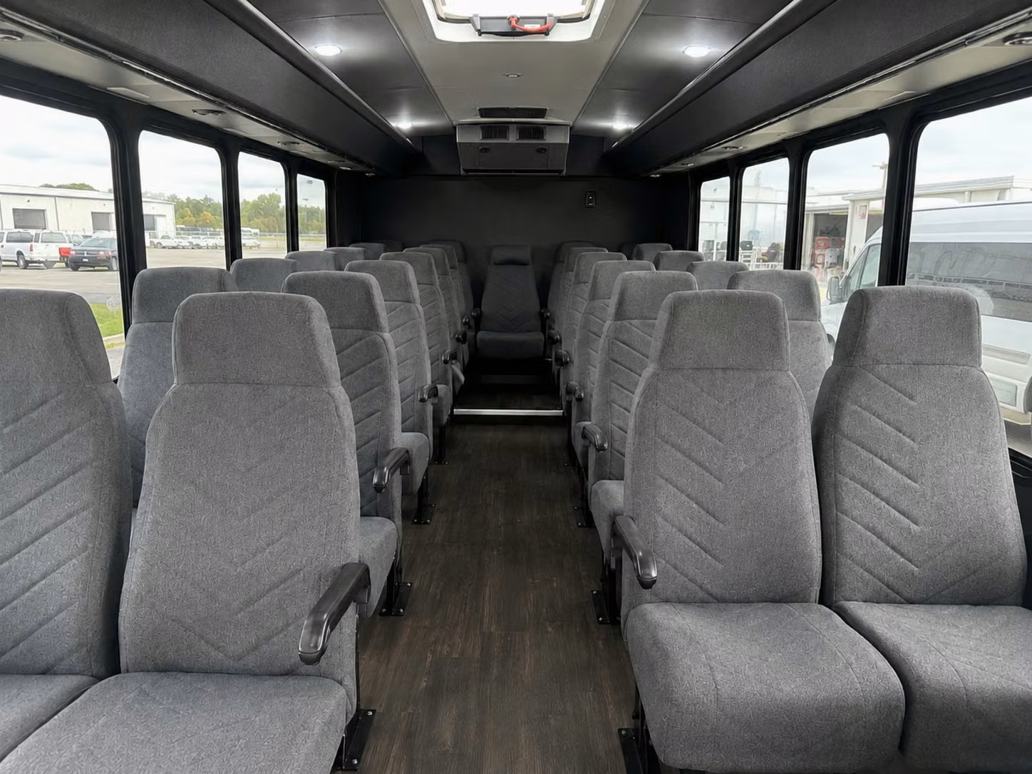 20 passenger minibus interior
