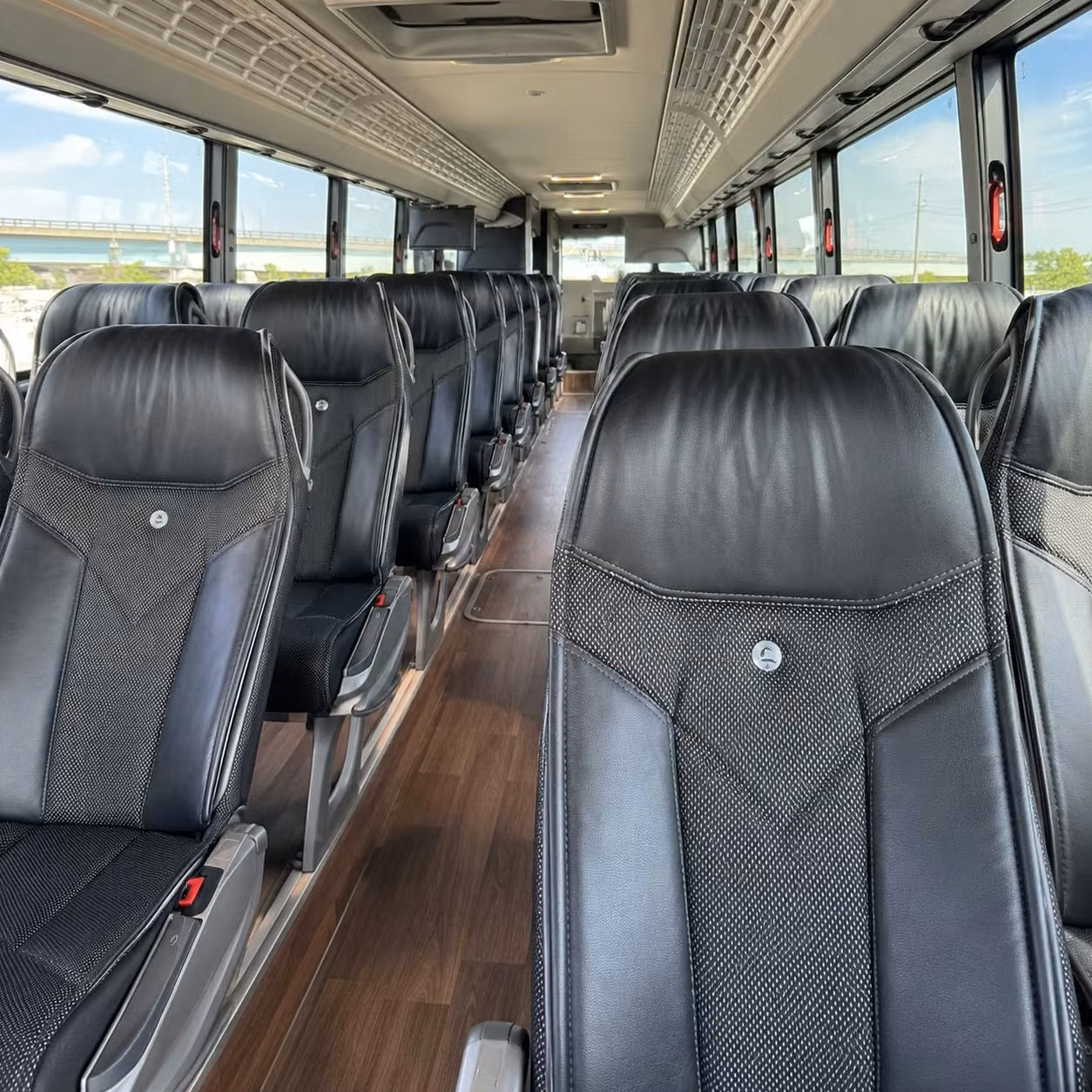 norfolk charter bus interior gallery