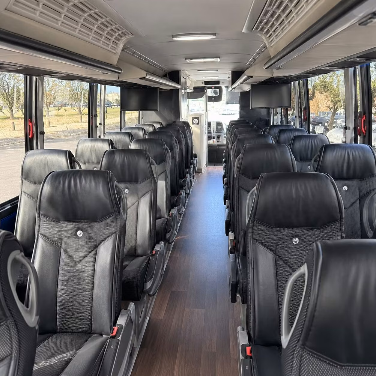 norfolk charter bus interior