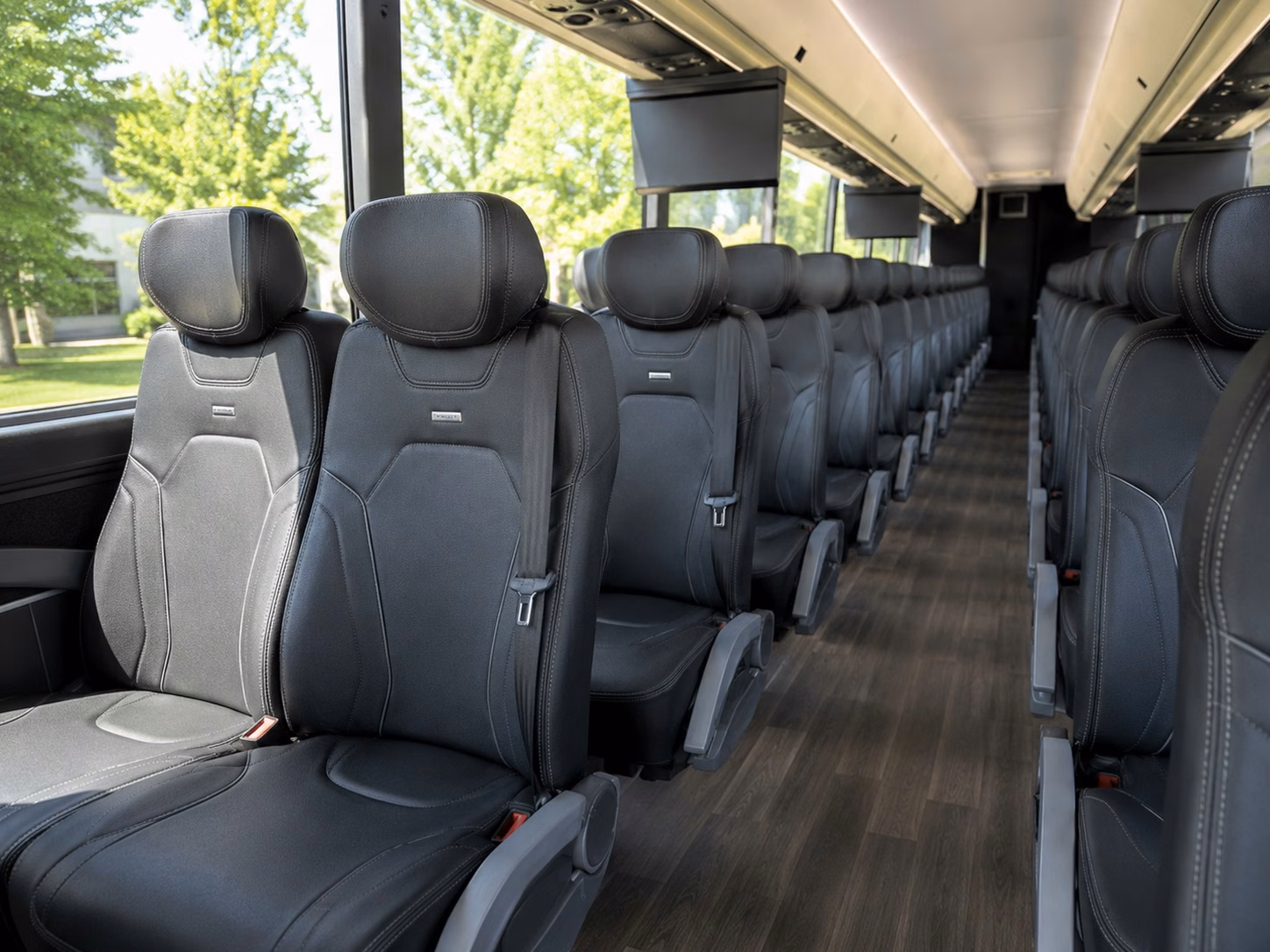 norfolk charter bus rental inside